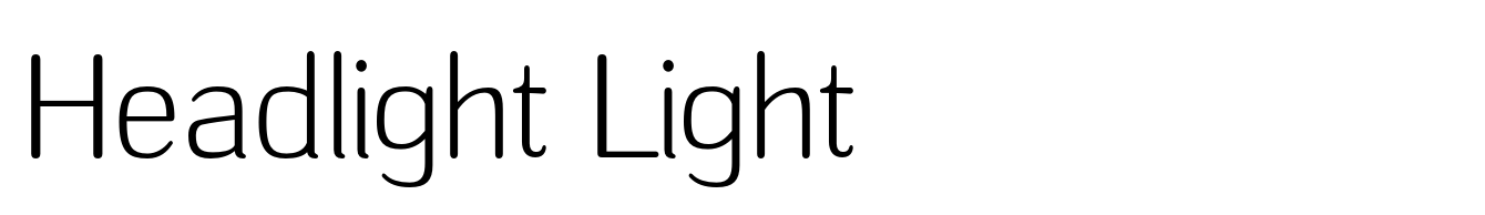 Headlight Light